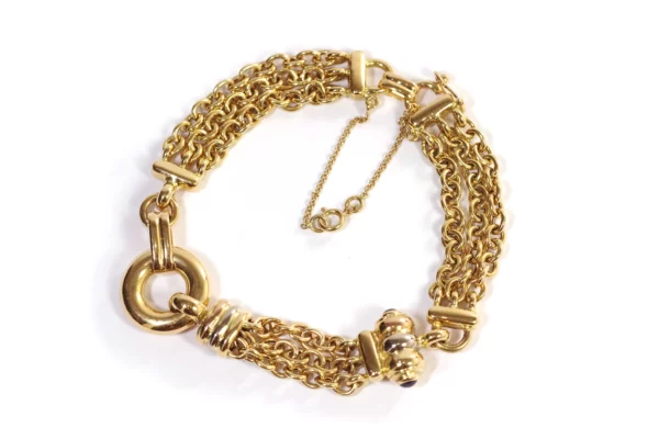 bracelet style hermes en or