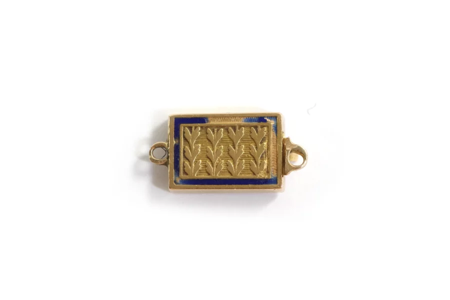 gold french clasp