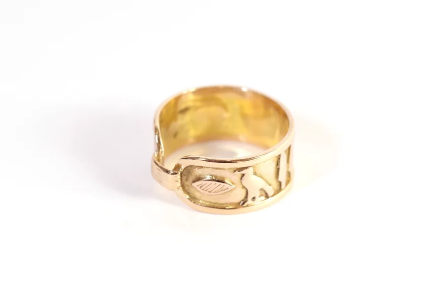 Egyptian gold ring