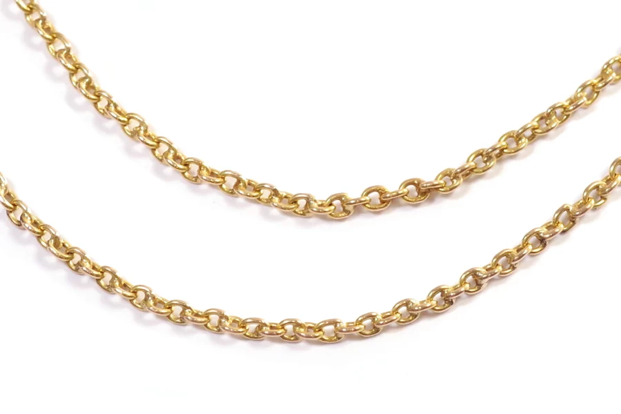 antique gold chain