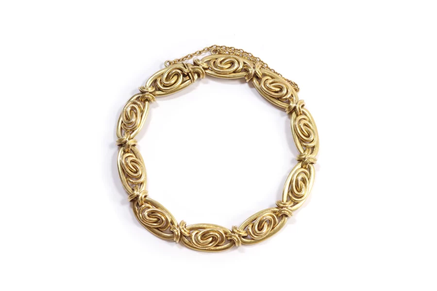 Antique french gold bracelet