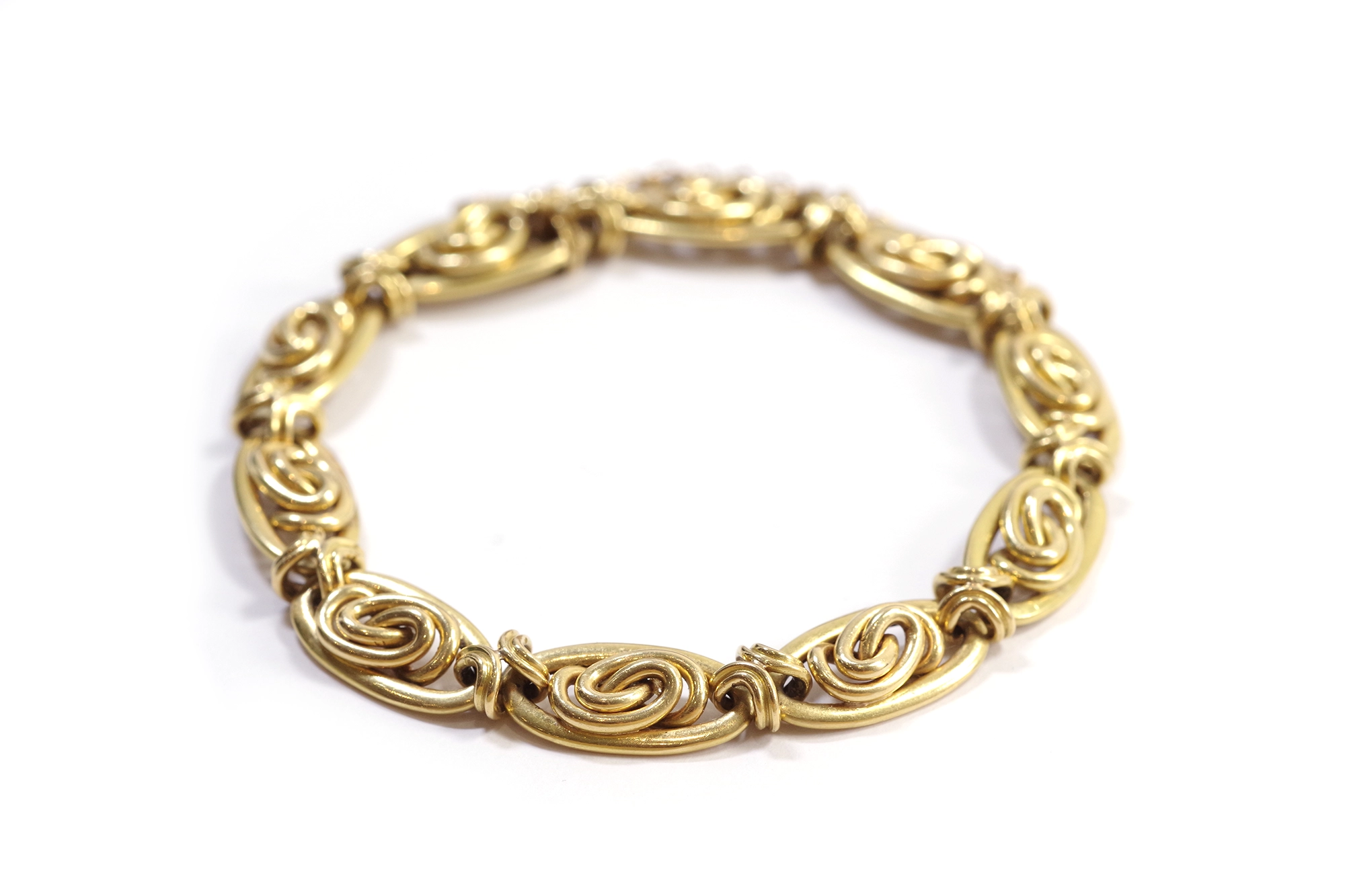 Art nouveau gold bracelet