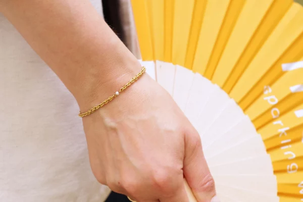 bracelet chaine en or