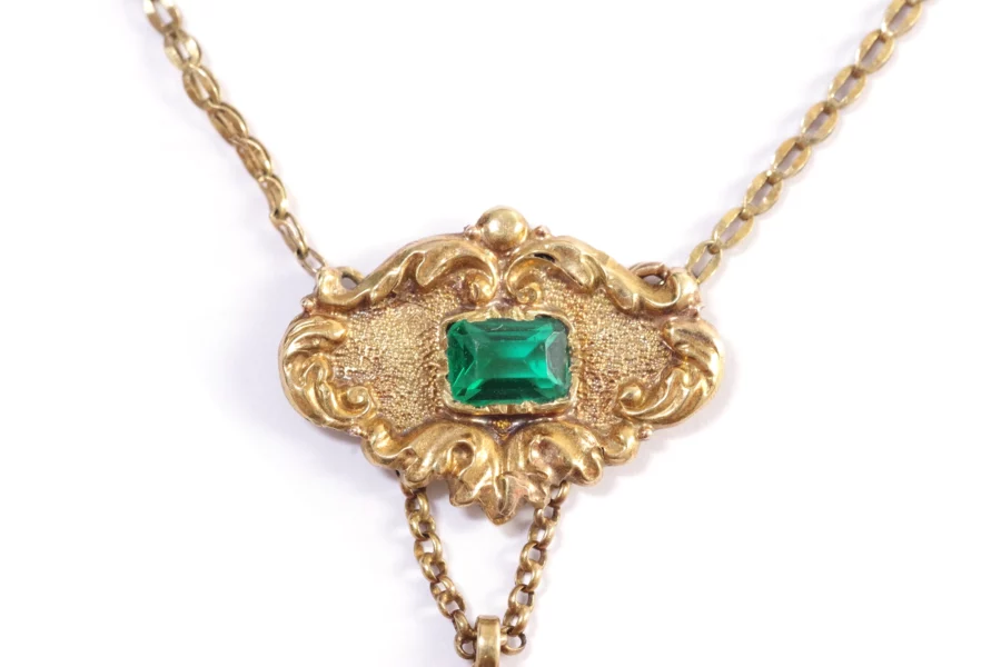 Antique Saint esprit necklace pendant