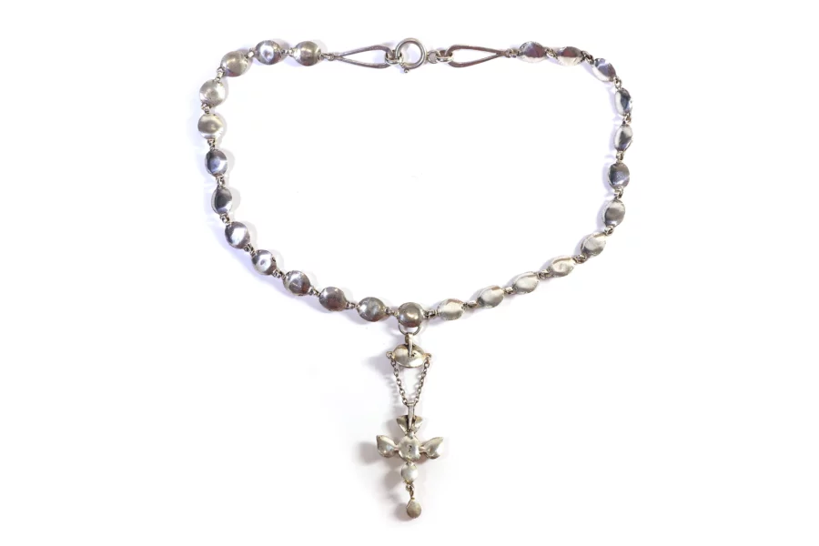 Holy spirit necklace in silver