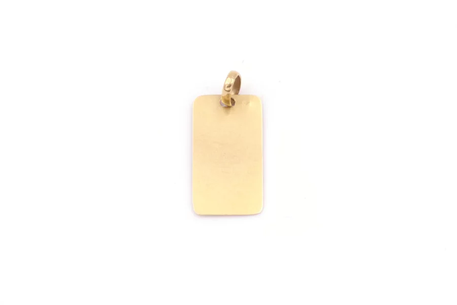 Vintage gold pisce pendant