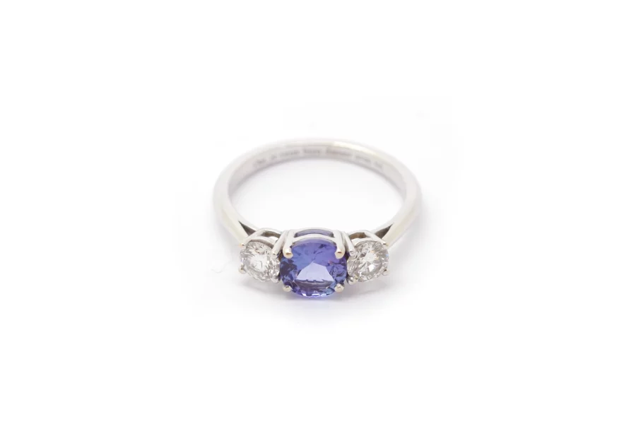 bague vintage tanzanite