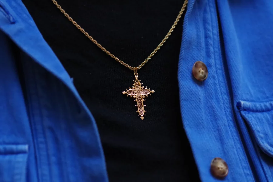 Becker cross pendant