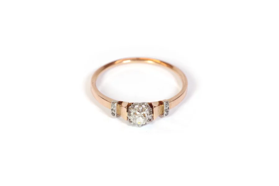 solitaire diamond 0.25ct ring