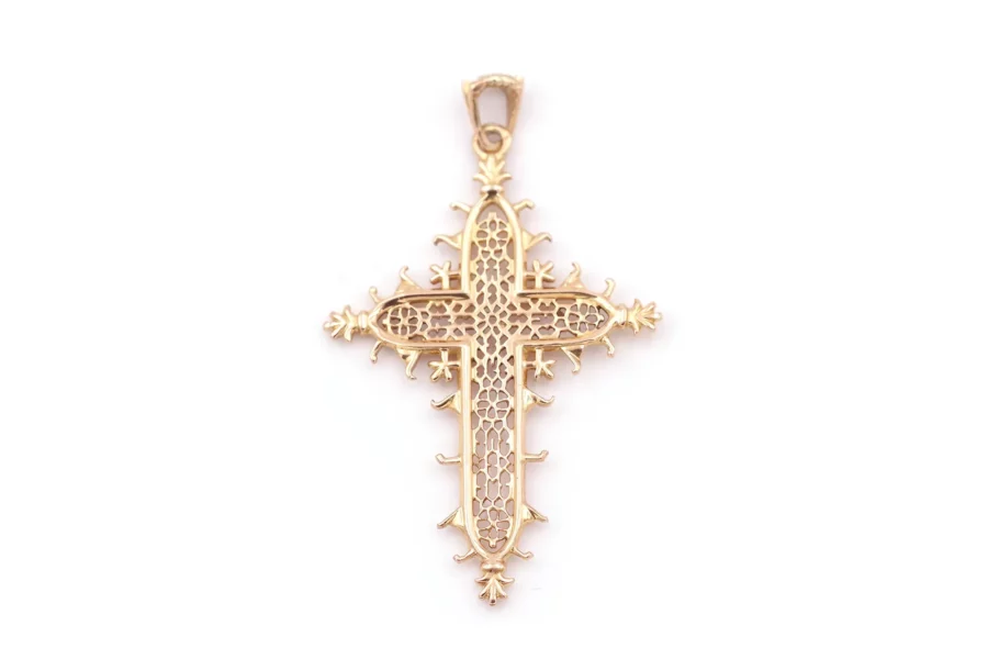 Estaing cross pendant