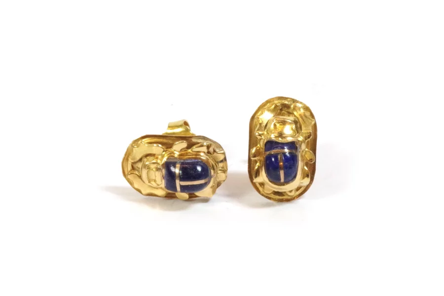 Egyptian stud earrings